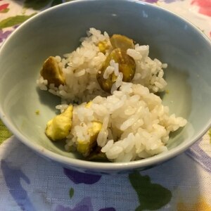 我が家の栗ご飯